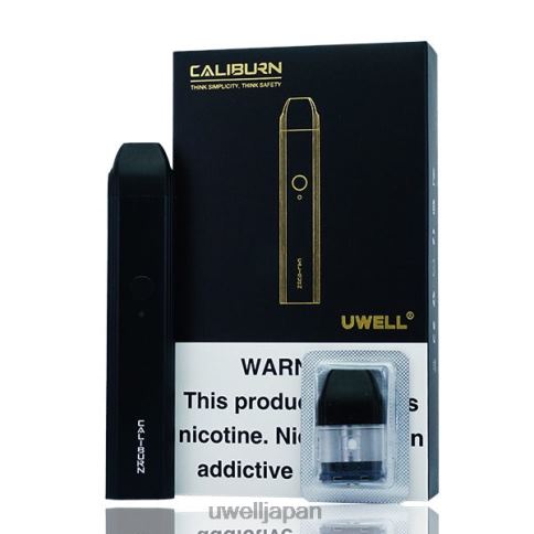 UWELL CALIBURN ポッドデバイスキット | UWELL 電子タバコ 黒 J0X2T70